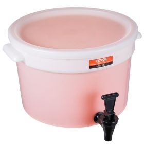VEVOR Beverage Dispenser, 3 Gallon Drink Dispensers for Parties, Plastic Juice Dispenser with Spigot and Lid, Iced Tea Lemonade Juice Water Dispe (Default: Default)